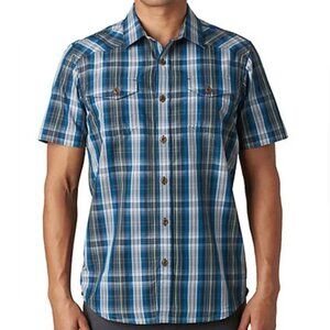 Prana Murdock Plaid Button Down Shirt